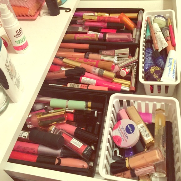 Just my lipstick drawer!