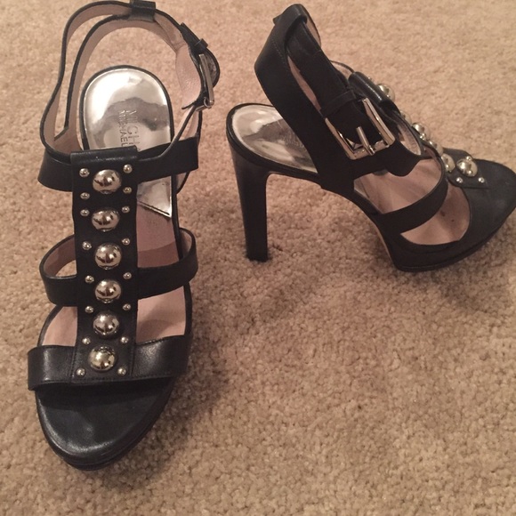 Black Michael Kors heels!