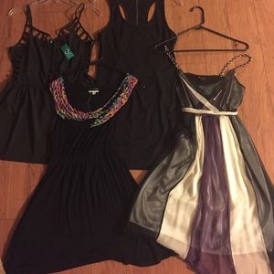 ⭐️SOLD⭐️  LOT of 4 black dresses