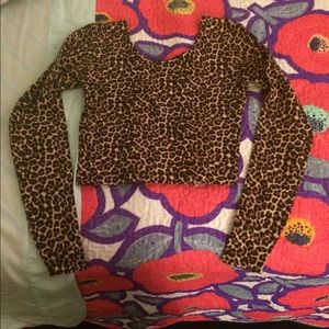 American Apparel Cheetah Long Sleeve