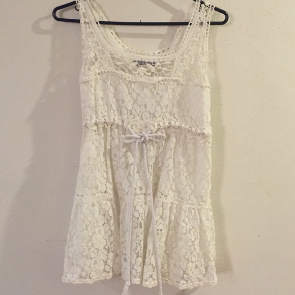 Lacy long shirt