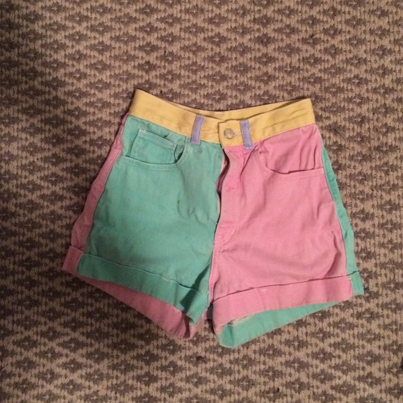 American apparel colorful shorts