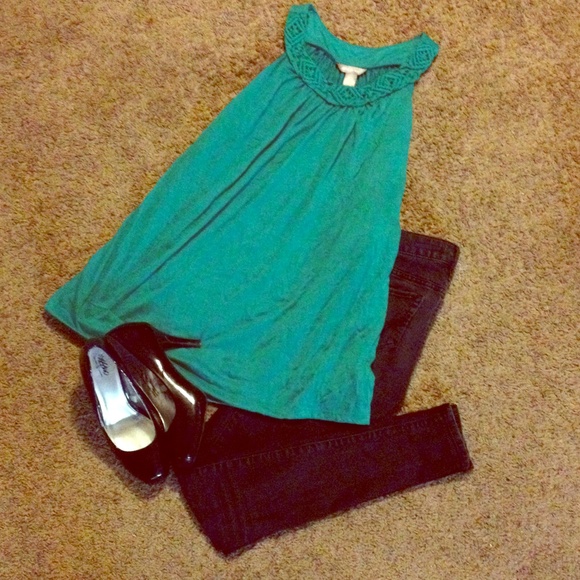 Green Tank Top