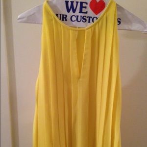 J crew yellow top