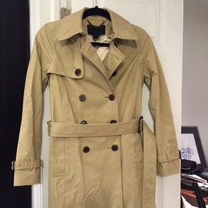SOLD J.Crew Collection Icon Light Khaki Trench 00