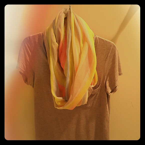 Multi colored scarf