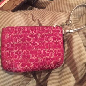 Coach wristlet