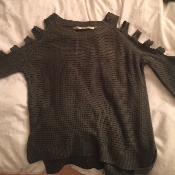 LF Sweaters - Olive Green LF Sweater