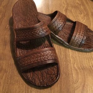 Brown rubber sandal (Jesus Sandal)
