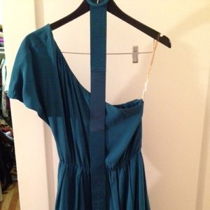 Alice & Olivia one shoulder dress