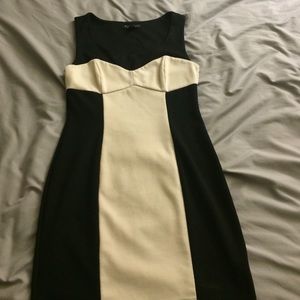 Black and white going out dress