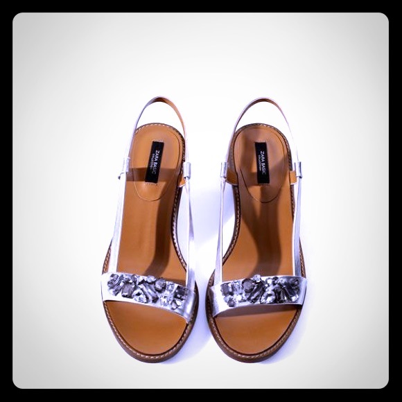 Zara open sling heels🎀