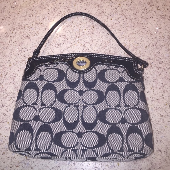 Coach mini clutch
