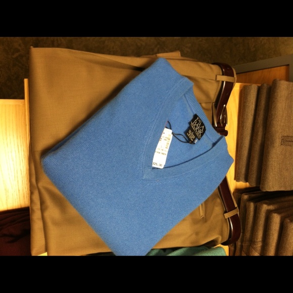 NWT men's large cashmere sweater