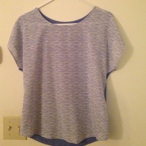 Apt PM Short Sleeve Blue Shirt