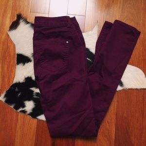 Plum Skinny Jeans