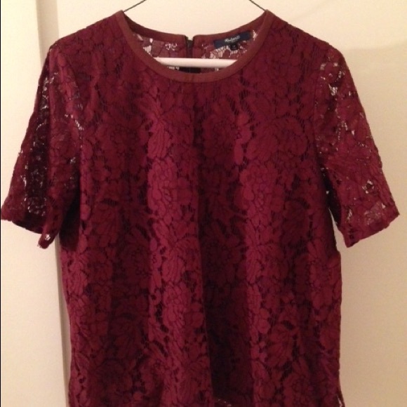 Madewell lace top