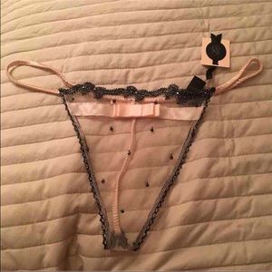 Victoria's secret designer collection panty nwt
