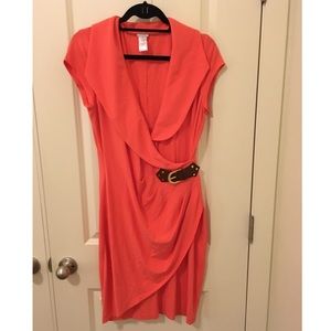 Salmon Cache dress