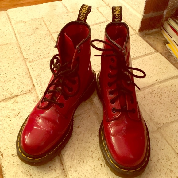 Red Dr Martens
