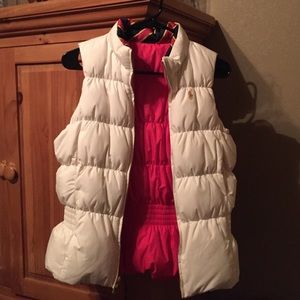 Polo puffy reversible vest