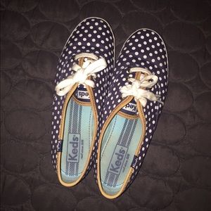 Keds polkadot navy/white sneakers