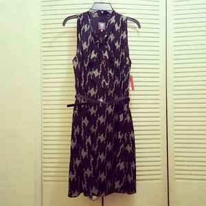 Vince Camuto Houndstooth Dress