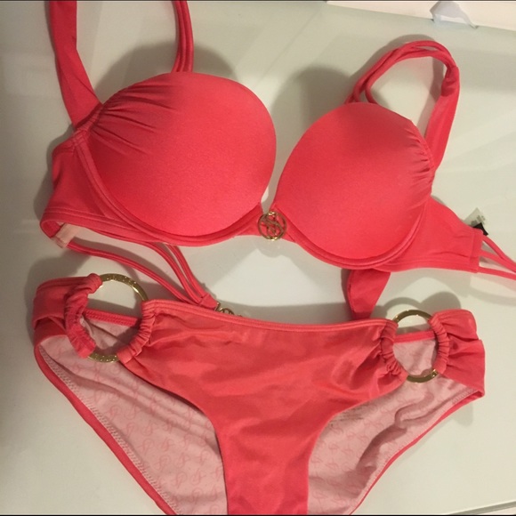 Pink/reddish VS swim suit