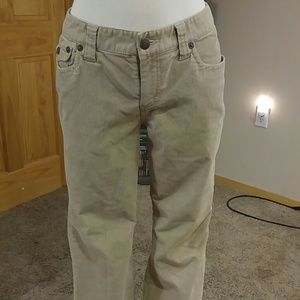 Aeropostale Tan Corduroy Long Pants