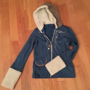 Gentle Fawn zip up hoodie zip up