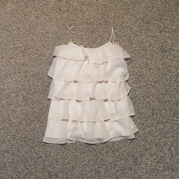 Candies ruffled tank top