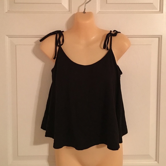 Cute Black crop top