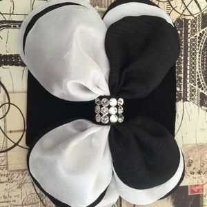 Headband black and white for Baby girls