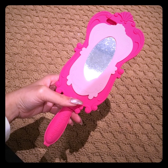 Moschino iPhone 6 Plus pink phone case