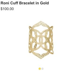 Kendra Scott Roni Cuff Gold
