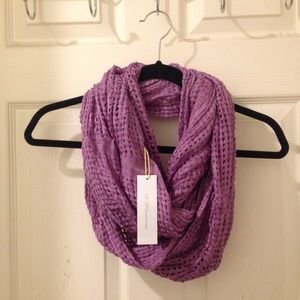BCBG Lavender Infinity Scarf