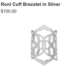 Kendra Scott Roni Cuff Silver