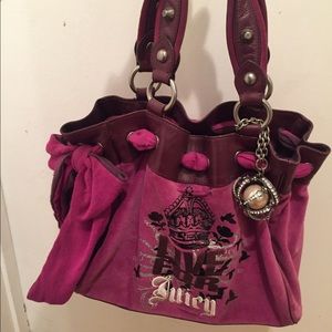 Purple juicy purse