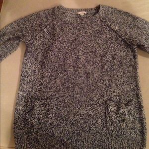 Gap speckled navy sweater