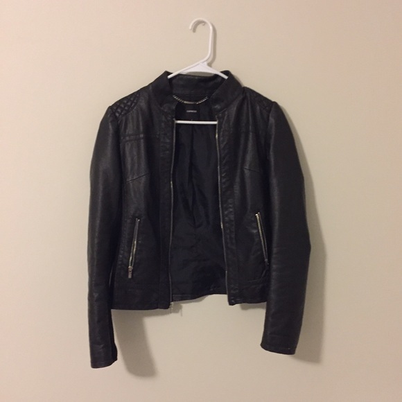 Express leather jacket