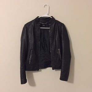 Express leather jacket