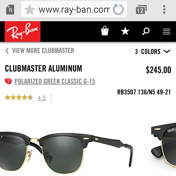 Ray Ban CLUBMASTER
