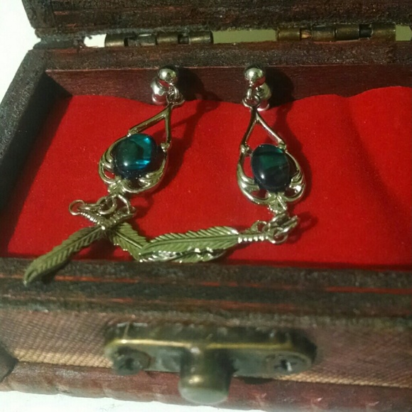 Silver dreamcatcher earrings