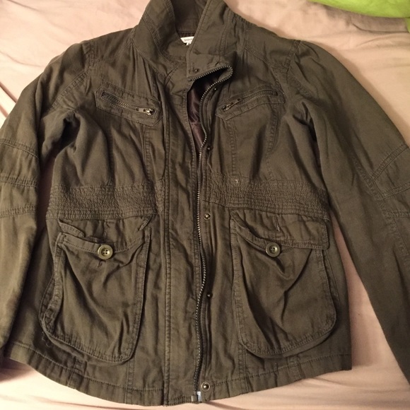 Army green jacket