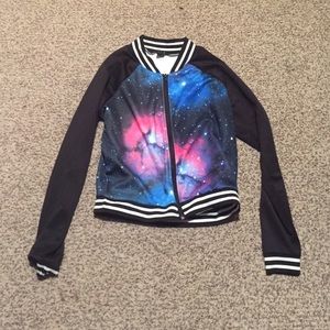 Rue 21 galaxy print sweatshirt