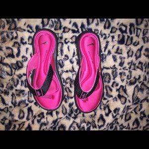 Nike foam flip flops