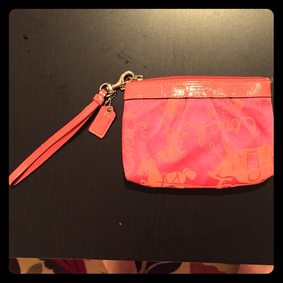Authentic Coach wristlet