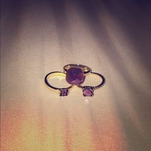 Beautiful 3-Piece Set Rings