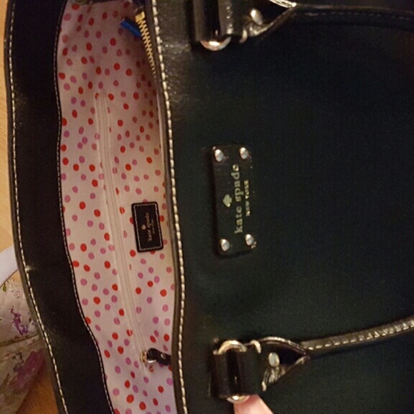 Large kate spade leather tote