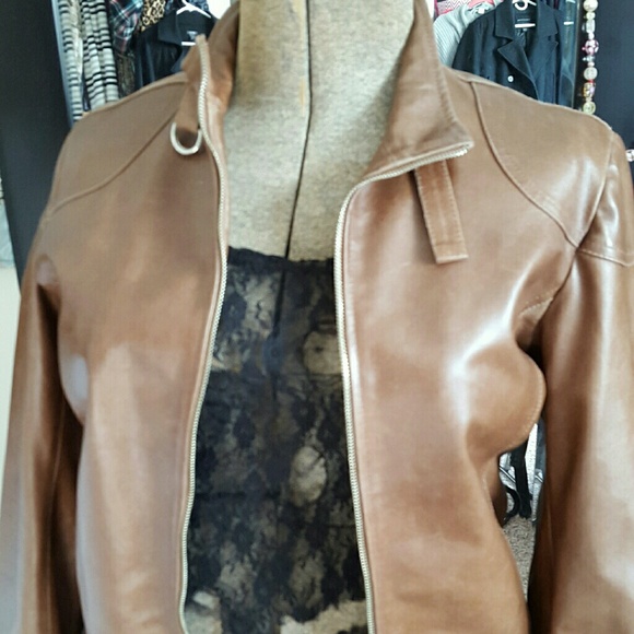 Leather jacket